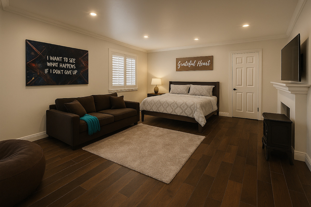 Interior of losangeles recovery facility